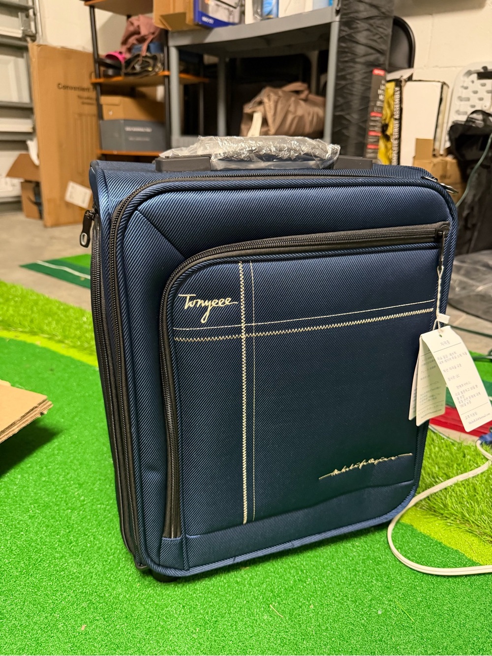 Navy Travel Carry-On Bag